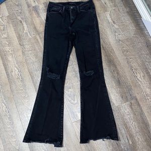 Flying Monkey High Rise Flare Stretch Jean 27 x 32